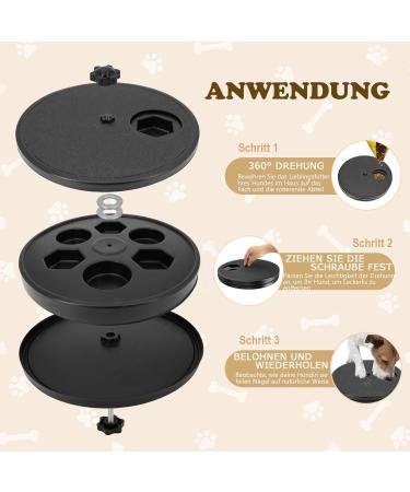 Ykall Dog Claw Grinder - Stress-Free Nail File & Treat Scratching Board | 360 Rotation Dog Scratch Pad for Healthy Nails - Buy Online on SooperMarket.com