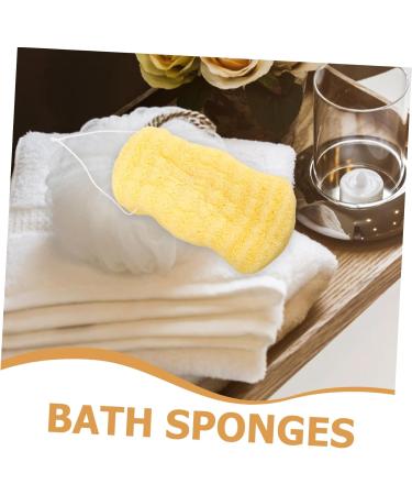 FOYTOKI Bath Sponge Bathing Tool Household Body Scrubber Bath Accessory Wear-Resistant Bath Scrubber Body Cleaning Sponge Portable Bath Scrubber Back Bathing Sponge Brush Bath Supply - Buy Online on SooperMarket.com
