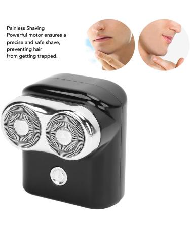 Mini Rotary Beard & Body Hair Trimmer - Cordless Portable Type C Charging | Ideal for Home & Travel Grooming - Buy Online on SooperMarket.com