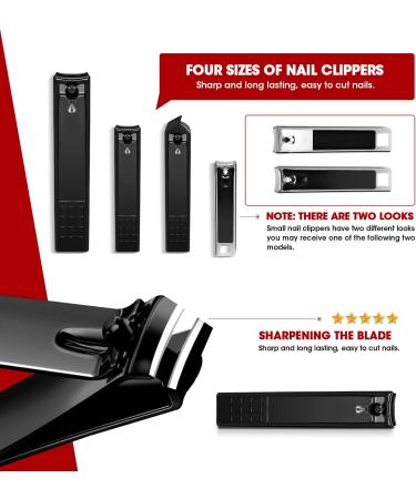 Premium Onism 20 Pcs Stainless Steel Manicure & Pedicure Kit with Luxury Travel Case - Ideal Gifts for Men, Women, Family & Friends - Buy Online on SooperMarket.com