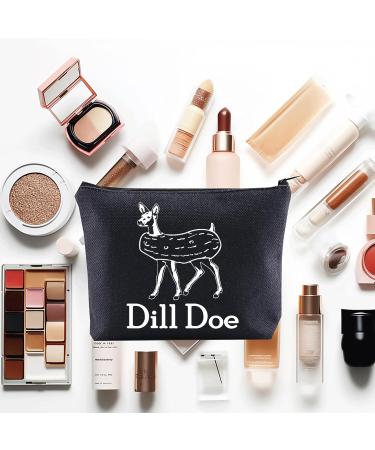CENWA Funny Dill Pickle Gift Dill Doe Humor Deer Cucumber Cosmetic Bag Humorous Deer Gift Dill Doe - Buy Online on SooperMarket.com