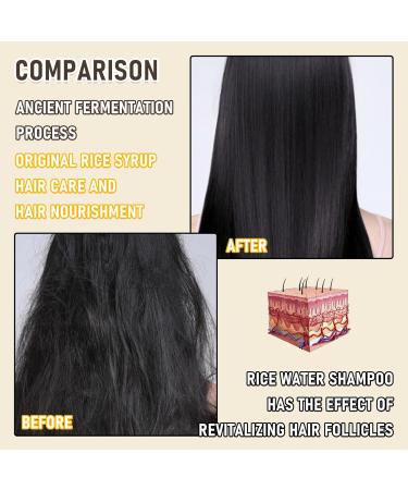 Rice Water Shampoo for Hair Growth | Volumizing All Hair Types | Nourishing Rice Shampoo for Women - Buy Online on SooperMarket.com