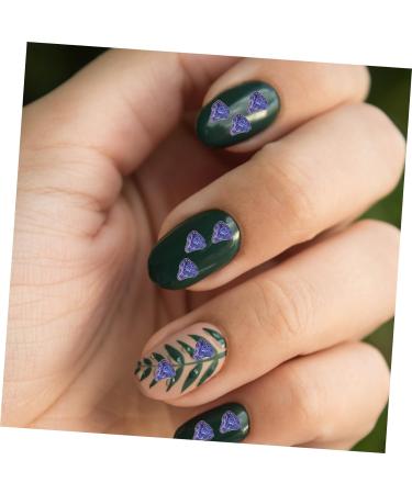 FOYTOKI 1 Glass Chip Nail Art Stone DIY Charm Fillers Manicure DIY Accessories Nail Art Rhinestones Glass Charms Filling DIY Fillers Epoxy Charms Glass Epoxy Fillers Manicure Fillers 0.5X0.3cm Colorful - Buy Online on SooperMarket.com