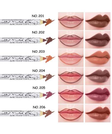 Ownest 12-Piece Lip Liner Pen Set - Matte Nude Lip Liner Pencil Kit for High Pigment and Sexy Lips - Buy Online on SooperMarket.com