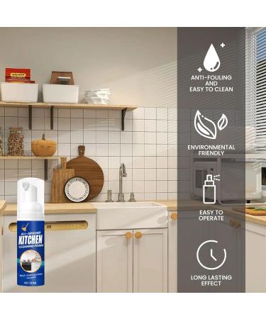 Kitchen Foam Cleaner Japanese Multi-purpose Cleaner Spray All-Round Kitchen Cleaning Foam Bubble Cleaner Foam Spray for All Kinds of Kitchen Stains (1) - Buy Online on SooperMarket.com