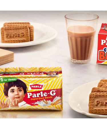 Parle-G Biscuits 2.13 oz - Bulk 48 Pack | Delicious Indian Tea Biscuits - Buy Online on SooperMarket.com