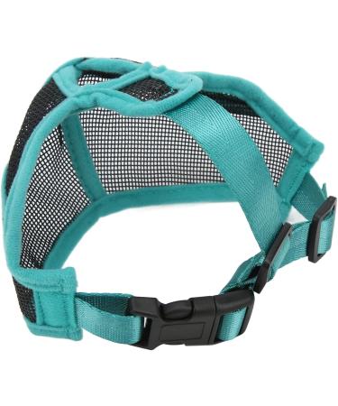 Dog Muzzle Short Snout Dog Muzzle Mesh Adjustable Breathable Anti Biting Bulldog for Anti-Biting Anti-Barking Licking(L) Large - Buy Online on SooperMarket.com