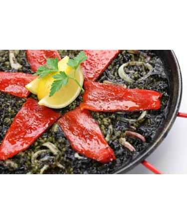 Aneto Squid Ink Paella Cooking Base Broth - 33.8 Fl Oz (1 Pack), 100% Natural Ingredients - Buy Online on SooperMarket.com