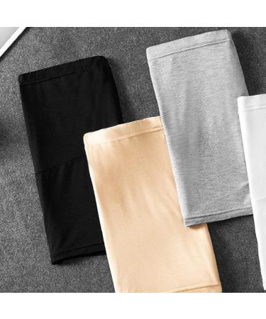 Maternity Modal Leggings Shorts | High Elasticity Adjustable Waist | Pregnancy Lounge & Yoga Shorts (Black) - Size L - Buy Online on SooperMarket.com