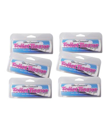 Toilet Tissue To Go - 6 pack