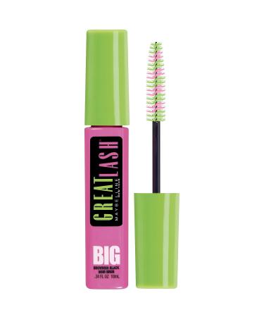 Maybelline New York Great Lash BIG Washable Mascara - Brownish Black Volumizing Mascara 0.34 fl oz - Buy Online on SooperMarket.com