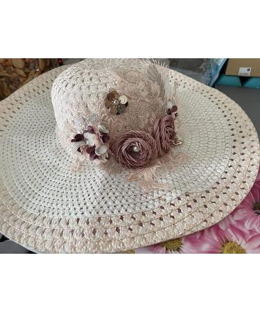 RUINUO 3D Lace Beads Flower Applique Patch - Handmade Floral Embroidered Sew On Patch for Wedding Dress - Colorful Rose Design - 1pcs - Buy Online on SooperMarket.com