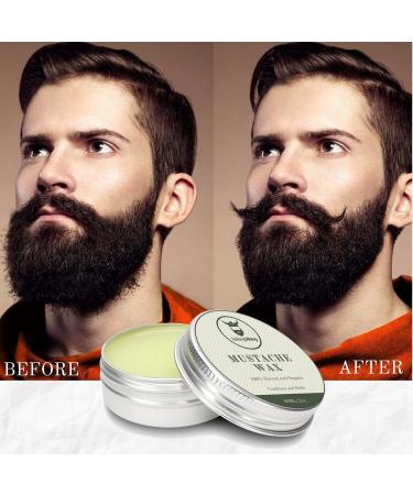 Striking Viking Mustache Wax & Folding Comb Bundle - Premium Grooming Set - Buy Online on SooperMarket.com