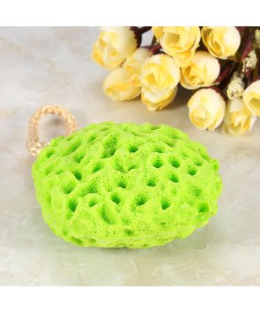 Bath Shower Sponge Bath Mesh Pouf Shower Ball Body Cleansing Scrubber Exfoliating Bath Sponge Bath Ball for Women and Men 4 Colors Optional(Green) - Buy Online on SooperMarket.com