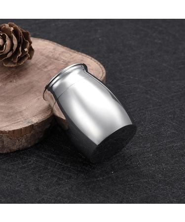 LZZEM 1 Piece Mini Keepsake Urn Stainless Steel Cremation Urn Jewelry Small Urn Used for Human Ashes Waterproof Decorative Ashes Loss of Pet Sympathy - Buy Online on SooperMarket.com