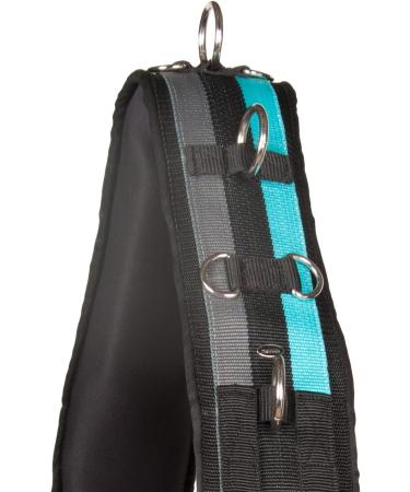 Heinick-Reitsport Neoprene Lunging Girth - Black Ocean for Warmblood & Thoroughbred 13 Rings | International Shipping - Buy Online on SooperMarket.com