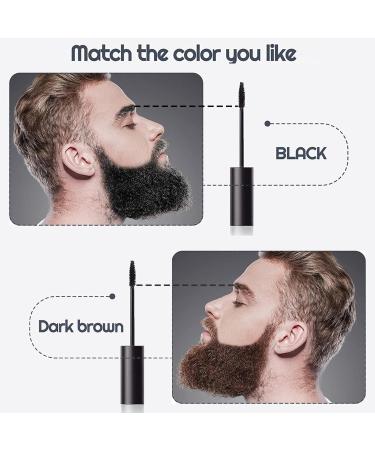 Beard Color Cream & Eyebrow Tint | Waterproof Tinted Beard Dye with Brush | Long-Lasting Gray Coverage - Buy Online on SooperMarket.com