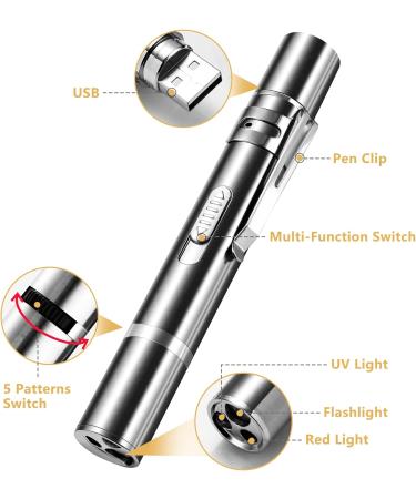 Toozey Cat Toys LED Light Pointer Interactive Chase Cat Dog Toys Cat Interactive Toys Wand 7 in 1 Function Cat Chaser Toys USB Rechargeable Bonus Two little mice toys - Buy Online on SooperMarket.com