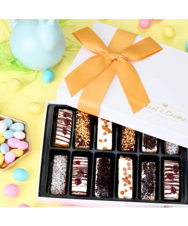 Hazel & Creme Biscotti Gift Baskets - Extra Large Gourmet Gift Box for Mother's Day, Birthday, Holiday, Sympathy - Perfect for Him or Her and Corporate Gifting - Buy Online on SooperMarket.com