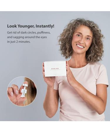 AGELXR Instant Wrinkle Remover Serum | Tightens Wrinkles & Fine Lines | Diminishes Puffy Eyes | Anti-Aging Formula with Argireline | 10 Vials - Buy Online on SooperMarket.com