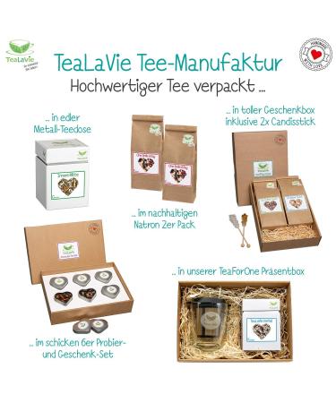 TeaLaVie 6-Pack Herbal Tea Gift Set (45g) - Perfect Thank You Gift Idea 2024 | Premium Loose Leaf Tea - Buy Online on SooperMarket.com