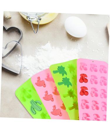 Ciieeo 4pcs Silicone Chocolate Mold Silicone Molds Baking Molds Cake Molds Coconut Tree Baking Supplies - Buy Online on SooperMarket.com