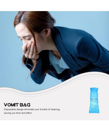 SUPVOX 25Pcs 1000ml Vomit Bags - Leak Resistant Portable Disposable Emesis Bags for Travel Motion Sickness - Car, Airplane, Taxi - Buy Online on SooperMarket.com