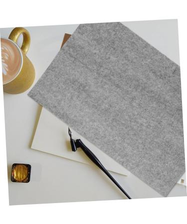 STOBOK Calligraphy Felt Paper Felt Exercise Mat Felt Wool Desk Pad Calligraphy Desk Pad Professional Writing Mat Felt Pads Chemical Fiber Student Painting and Calligraphy Painting Table - Buy Online on SooperMarket.com
