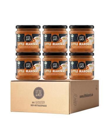 Little Lunch Bio stew Moroccan chickpeas lentils 100 percent organic quality vegan without added sugar lactose-free no artificial additives 6 x 350g