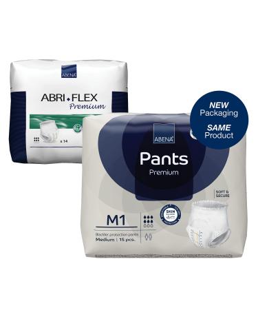 Abena Pants M1 Premium - diaper pants for adults with incontinence and bladder weakness Medium