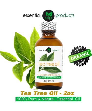 Buy ELP Pure Tea Tree Essential Oil - 100% Natural 2 fl oz | Premium Aceite de Arbol de Te for International Shipping - Buy Online on SooperMarket.com