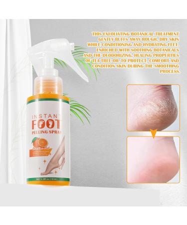 Foot Peeling Spray Instant Foot Peeling Spray Foot Spray to Remove Dead Skin Hydrating Nourish Peel Off Spray Exfoliating Peeling & Calluses on Feet for Cracked Rough Heels (1PCS Orange) 1 count (Pack of 1) Orange - Buy Online on SooperMarket.com