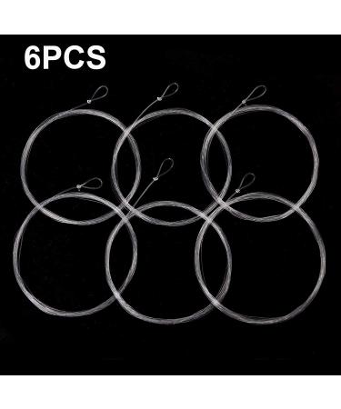 Maximum Catch Fly Fishing Tapered Leaders - 6-Piece Set with Pre-Bound Loops | 7.5FT to 15FT | Clear Nylon | 0x-7x - Buy Online on SooperMarket.com