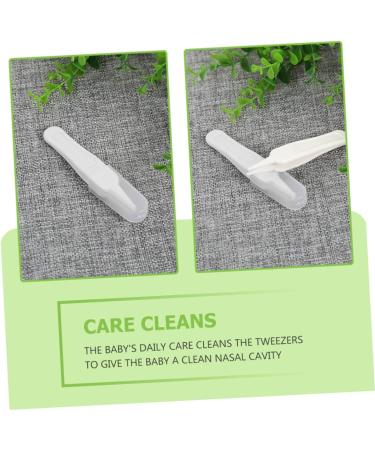 SECFOU 5pcs Baby Navel & Nose Cleaner Clip Tweezers Set - Ear Cleaning Gadgets - Buy Online on SooperMarket.com