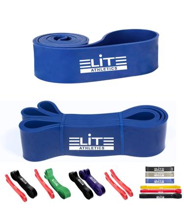 Pull Up Resistance Bands Set - Pull-Up Assist Exercise Bands Long Workout Bands for Exercise Stretching Mobility Resistance Training Blue