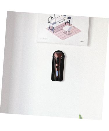 Angoily Clipper Stand | Wall-Mounted Stainless Steel Hair Clipper Organizer for Barbers | Sleek Black Design | 12.5x6cm - Buy Online on SooperMarket.com