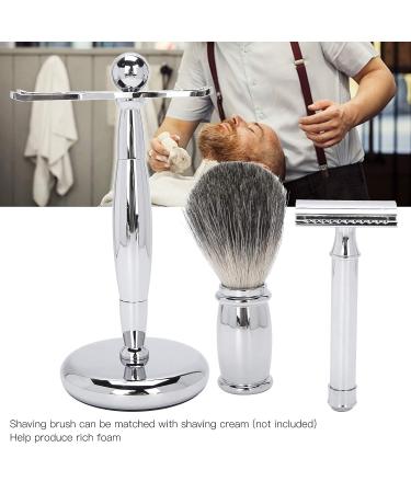 3PC Professional Razor Set - Manual Razor & Alloy Holder | Premium Shaving Essentials for Men - Buy Online on SooperMarket.com