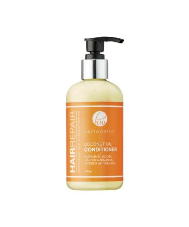 Hairrepair Coconut Oil Conditioner - ROSEMARY JOJOBA CASTOR & ARGAN OIL.