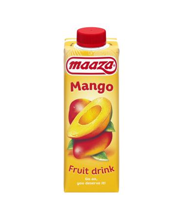 Maaza Mango Fruit Drink fruit juice to enjoy 8 packs (8x330ml) Mango 330 ml (pack of 8)