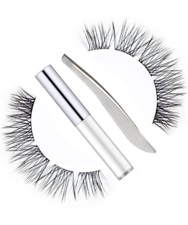 Lanciley Individual Lashes 90 Cluster DIY Eyelash Extension Kit - Natural Style | Easy to Use for Makeup Beginners | Includes Glue, Tweezers | Choose from 10/12/14/15/16mm C CC D Curl - 1.0 count Pack - Buy Online on SooperMarket.com