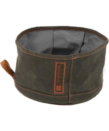 Fishpond Bow Wow Travel Water Bowl - Peat Moss | Portable Pet Bowl - Buy Online on SooperMarket.com