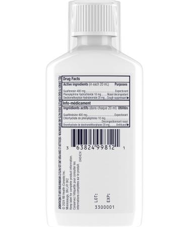 MUCINEX MULTI-ACTION Congestion Stuffy Nose & Cough Liquid 180 mL - Buy Online on SooperMarket.com
