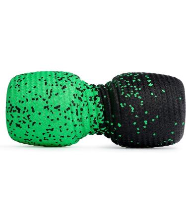 Buy BLACKROLL TWIN Black/Green - Premium Foam Roller for Recovery | Fast International Shipping - Buy Online on SooperMarket.com