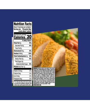 Kraft Shake 'n Bake Parmesan Crusted Seasoned Coating Mix 4.75 oz | Kosher Certified | Creates Crispy Flavorful and Juicy Chicken Without Frying | 2 Pack - Buy Online on SooperMarket.com