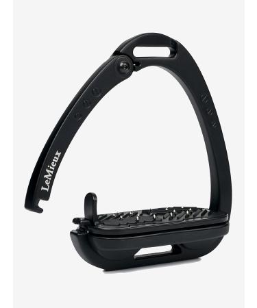 LeMieux Vector Control Stirrup - Black - Aviation Grade Aluminium - Lightweight - Ergonomic Footplate - Buy Online on SooperMarket.com