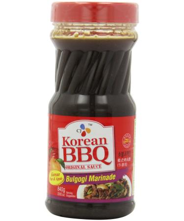 CJ Korean BBQ Sauce - Bulgogi, 29.63-Ounce Bottles (Pack of 4)