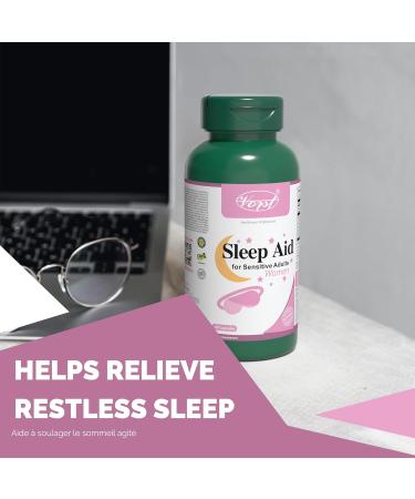 VORST Natural Sleep Aid Supplement for Women 60 Capsules | Powder Pills | 1 Bottle 60 count (Pack of 1) - Buy Online on SooperMarket.com