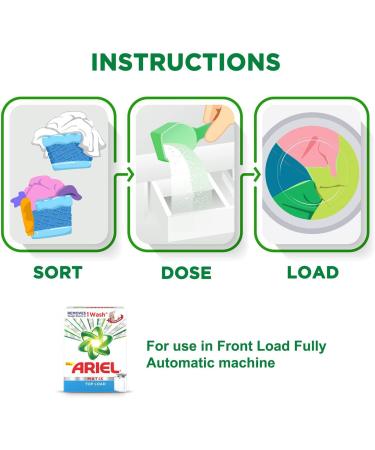 Ariel Matic Top Load Detergent Washing Powder - 2 Kg | Best International Shipping & Quality Clean - Buy Online on SooperMarket.com
