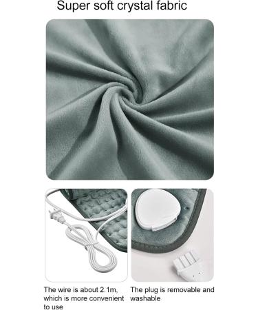 Shop Electric Heating Cushion - 6-Stage Temperature Quick Heating Portable Neck & Shoulder Pillows (220V EU Plug) - Buy Online on SooperMarket.com