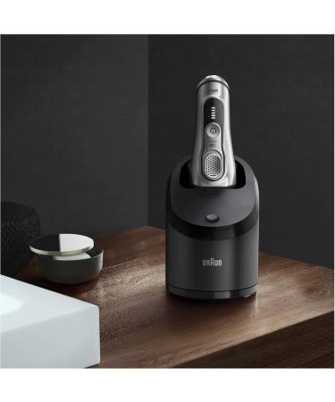 Braun Series 9 9376Cc Latest Generation Electric Shaver Rechargeable & Cordless Electric Razor for Men - Clean&Charge Station Fabric Travel Case 1 Count - Buy Online on SooperMarket.com